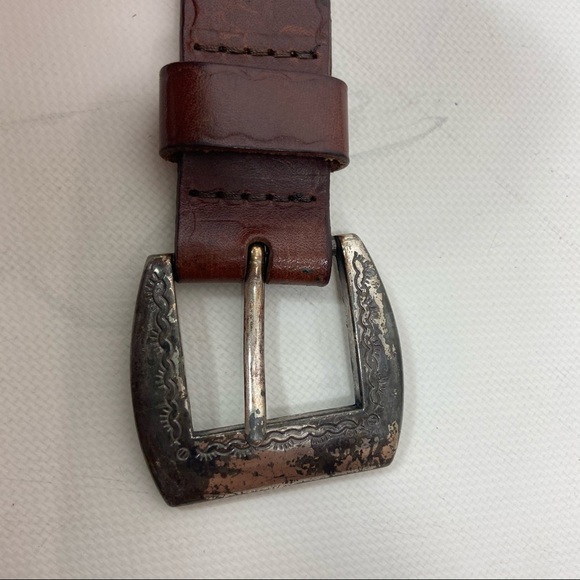 Mexican leather concho belt. 30 - Picture 8 of 8